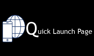 Quick Launch Page Portal