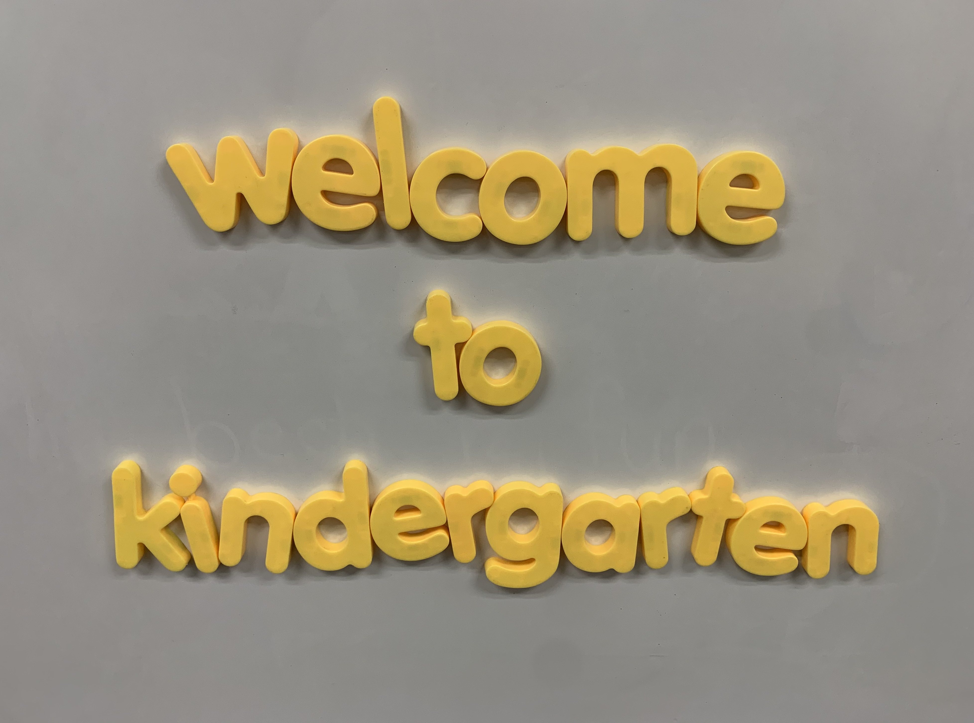 Welcome to Kindergarten