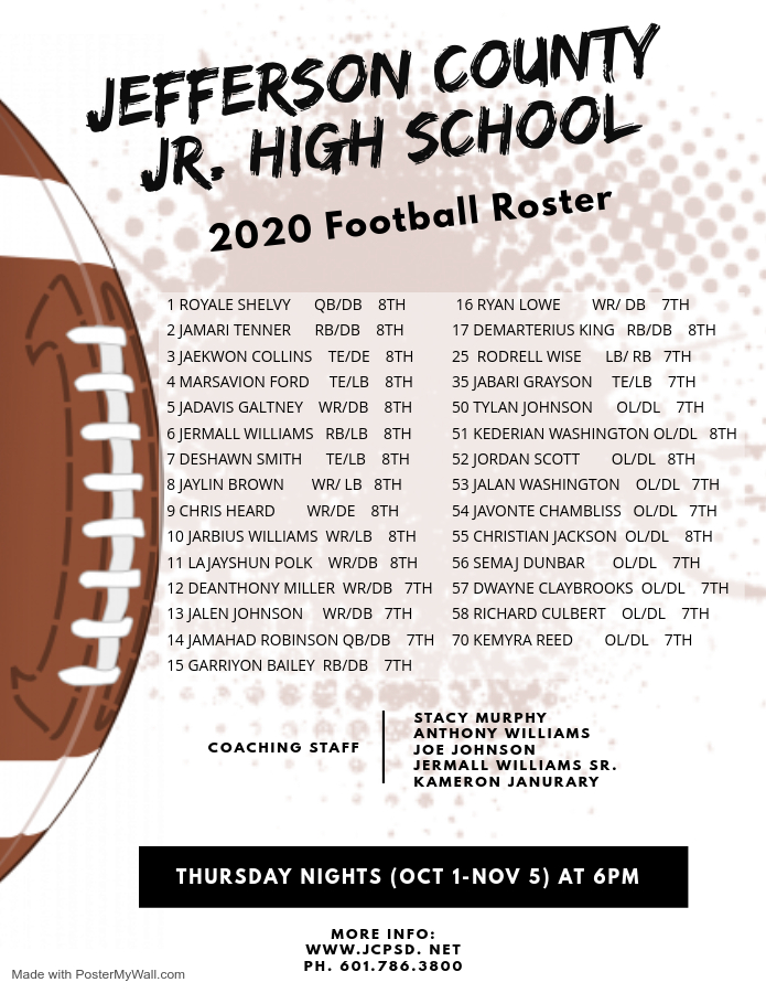 Football Rosters Football Rosters