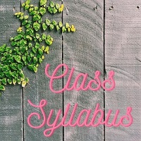 Class Syllabus