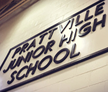 prattville junior high school gym sign prattville junior high school gym sign
