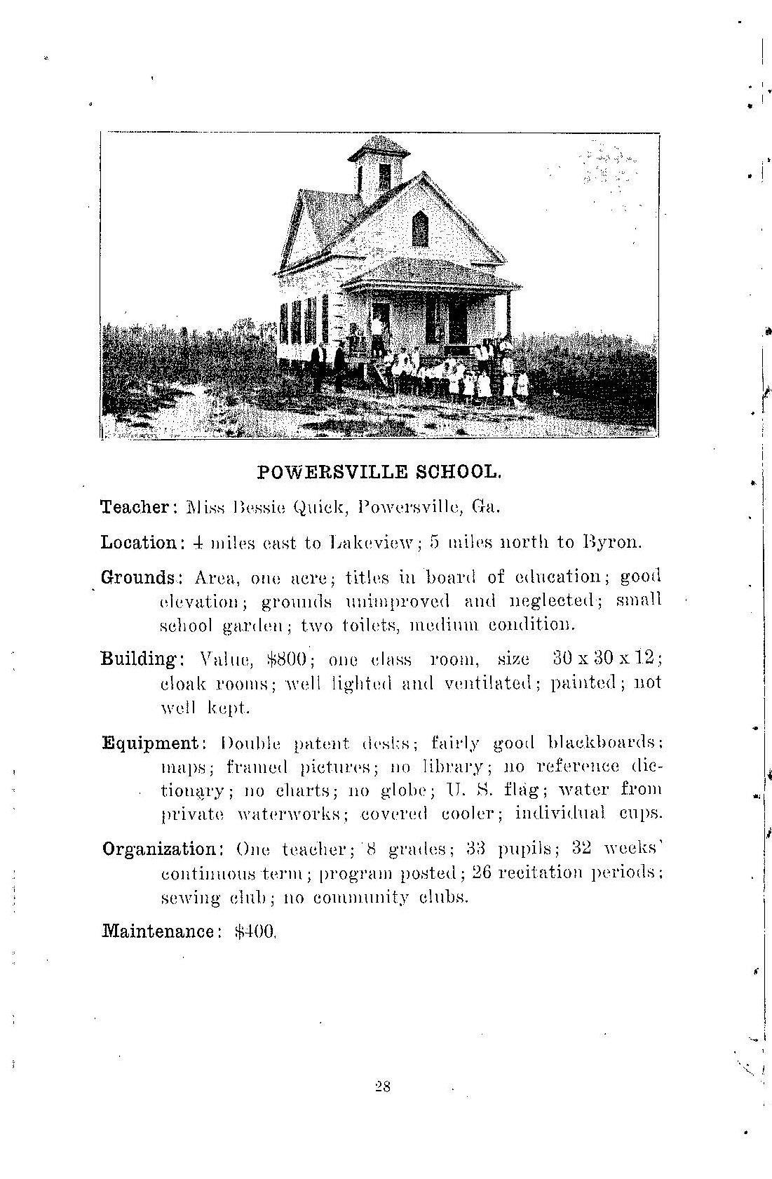 Powersville School