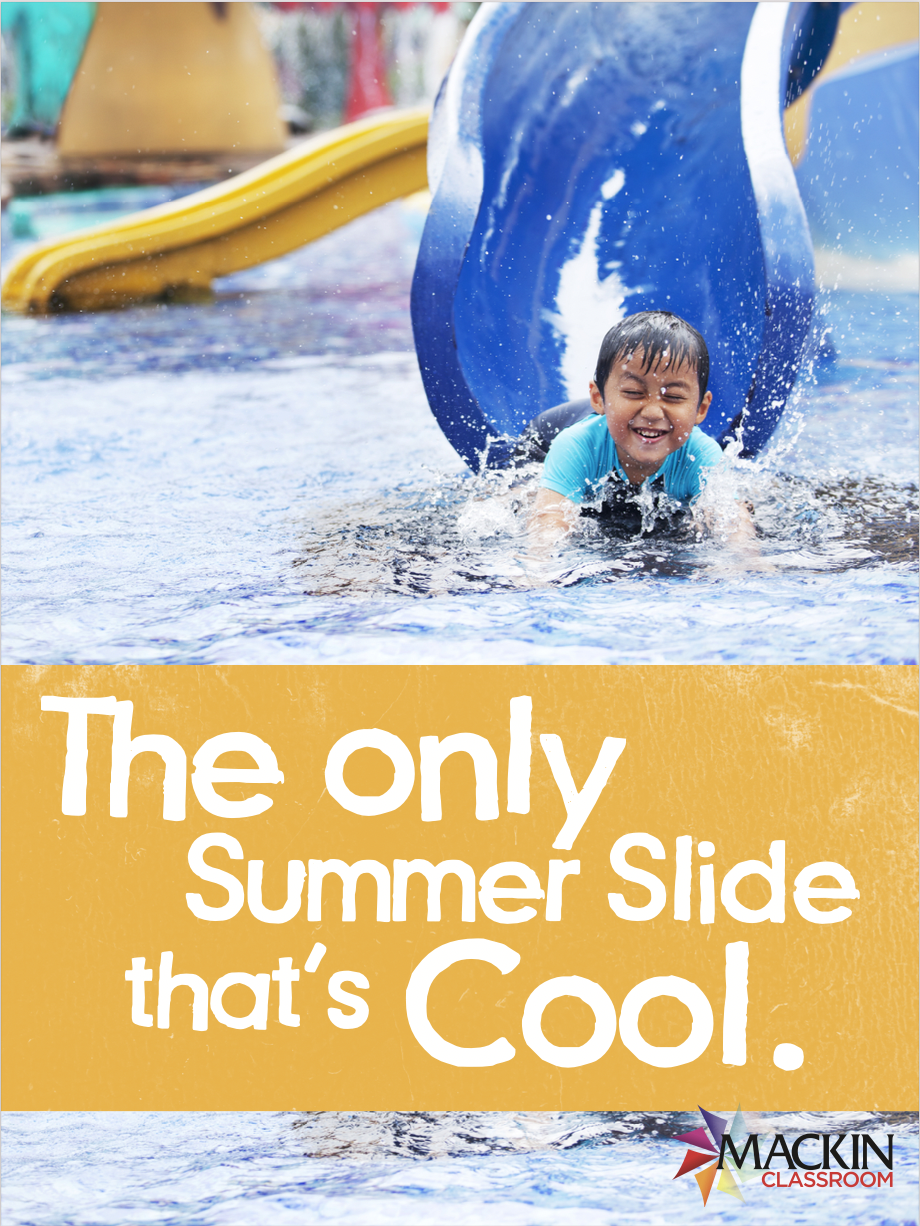 The only summer slide that's cool. The only summer slide that's cool.