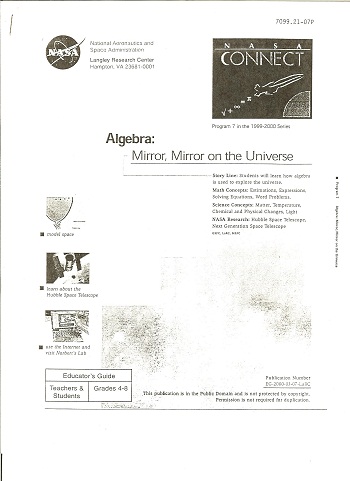 Algebra: Mirror, Mirror on the Universe