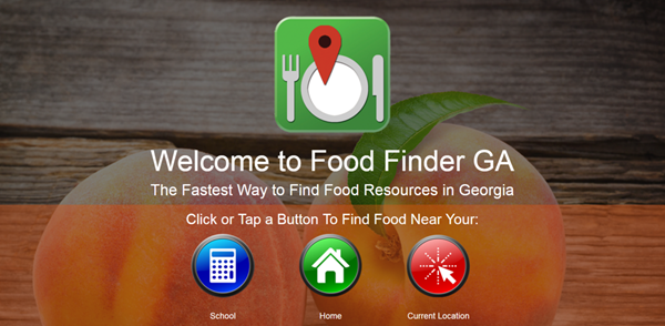 Food Finder Screen Shot