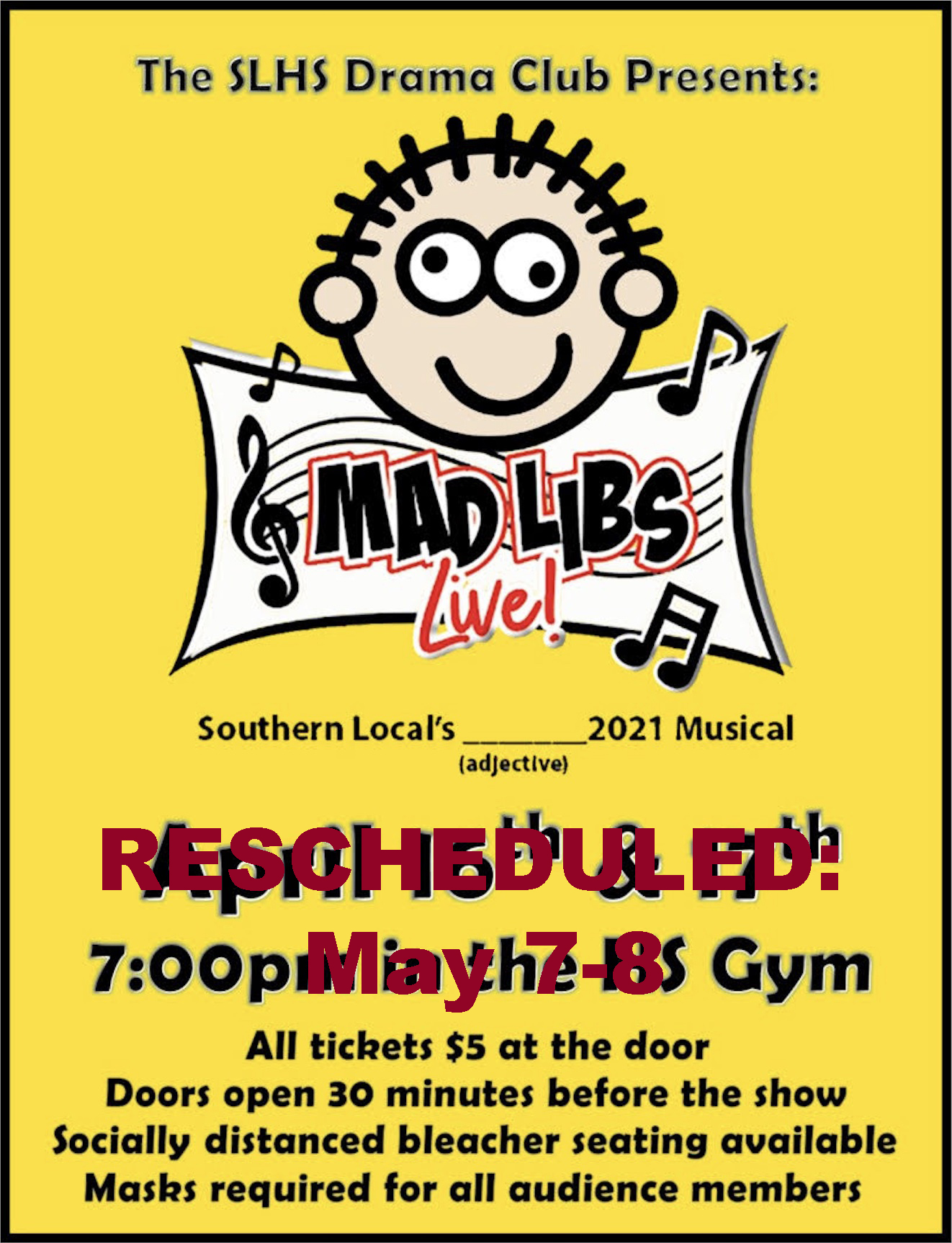Spring Musical May 7-8