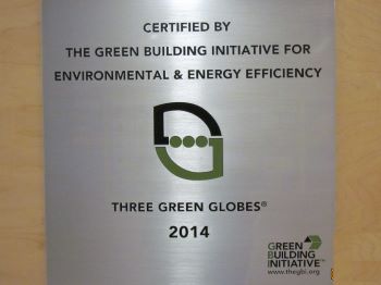 3 Green Globes Award