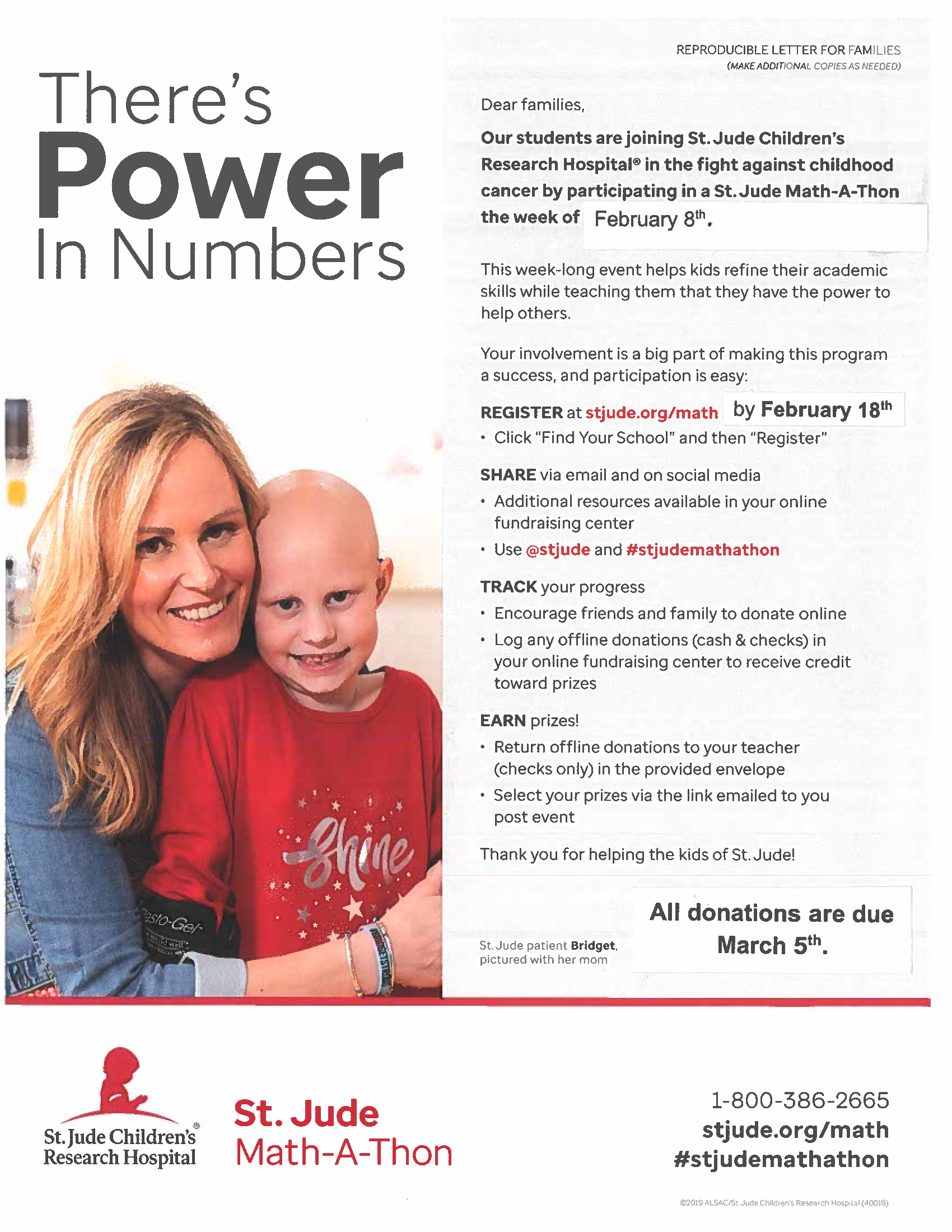 St. Jude's Math-a-Thon - Beecher School District 200U