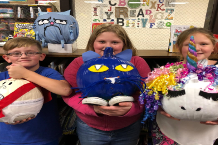 Glen Martin Elementary Pumpkin Contest Winners