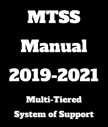 MTSS Manual