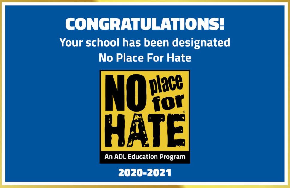 No Place for Hate Award