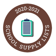  2021-2022 School Supply List