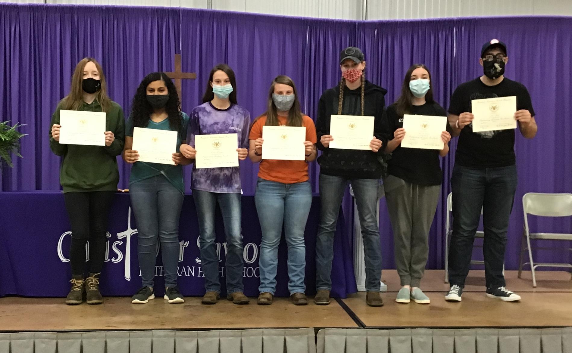 President's Gold Award Academic Excellence