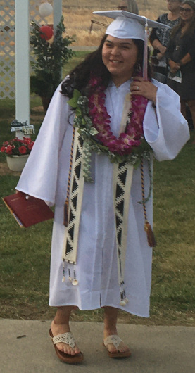 Rose Burrows graduate 2021