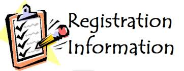 Registration Information Registration Information