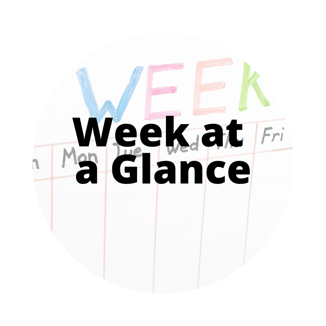Week at a Glance