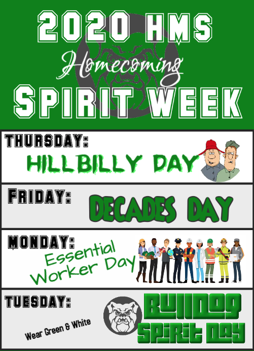 HMS Spirit week HMS Spirit week