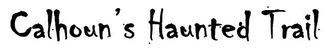 haunted trail emblem