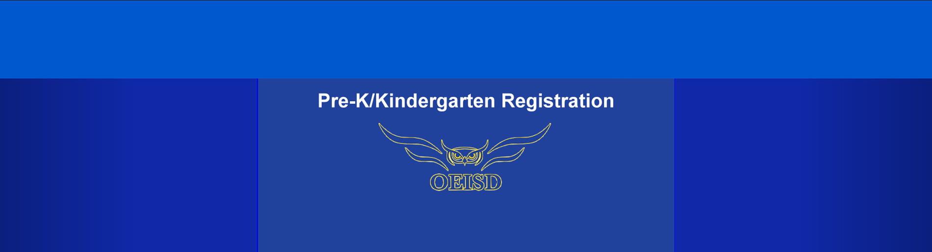 Pre-K/Kindergarten Registration Information