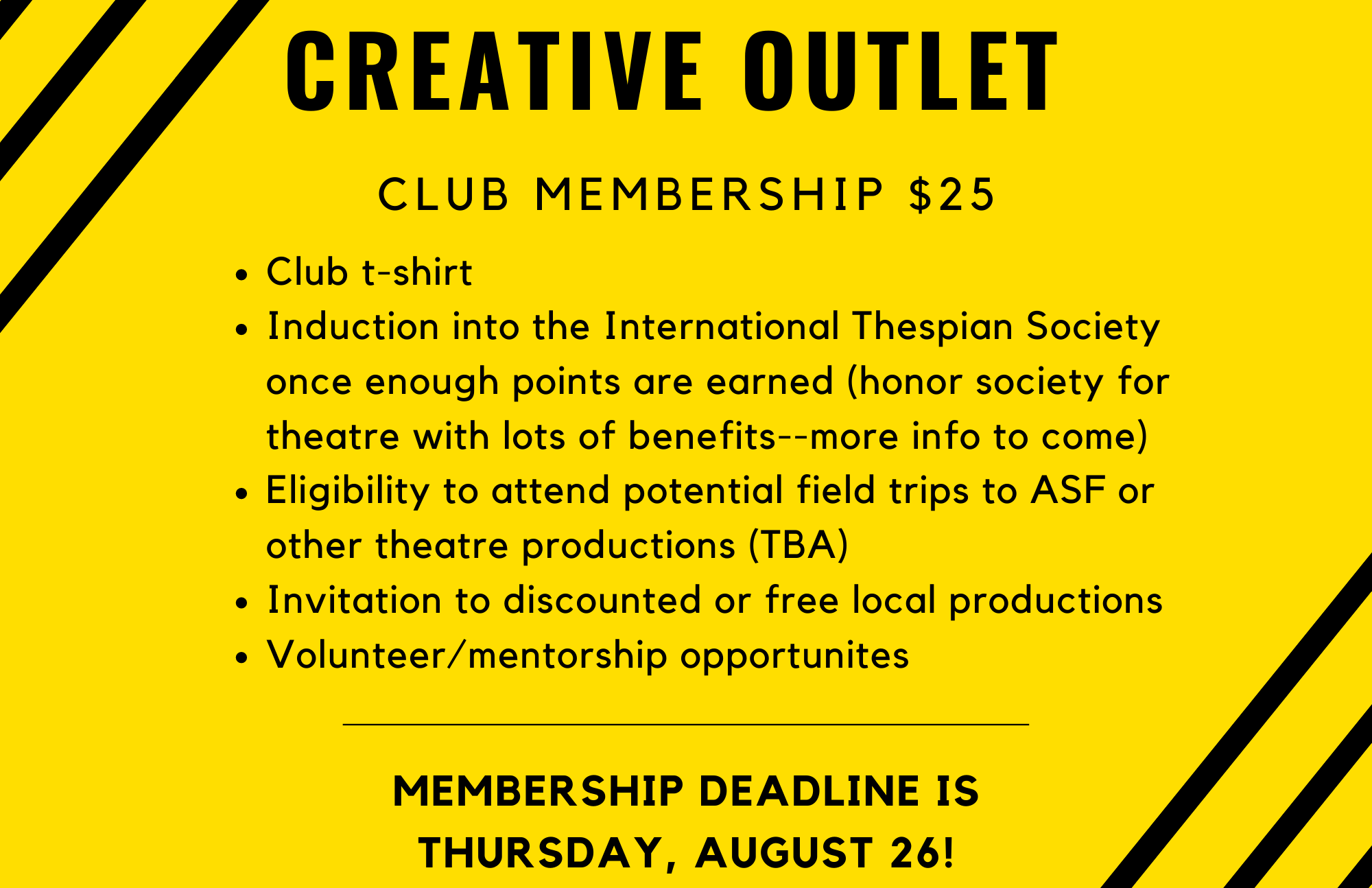 Club Dues/Info Club Dues/Info