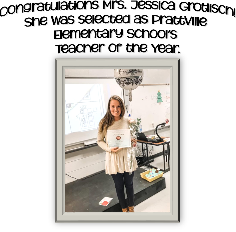 Teacher of the year.