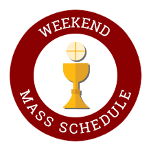Weekend Mass Schedule