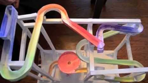 image of paper roller coaster project