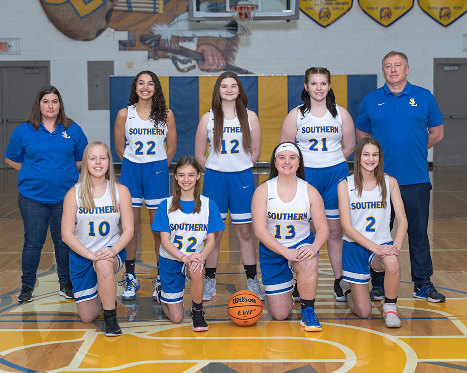 2020 Jr. High Girls Basketball team 2020 Jr. High Girls Basketball team