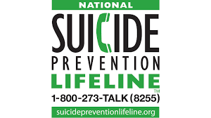 Suicide prevention hotline 18002738255