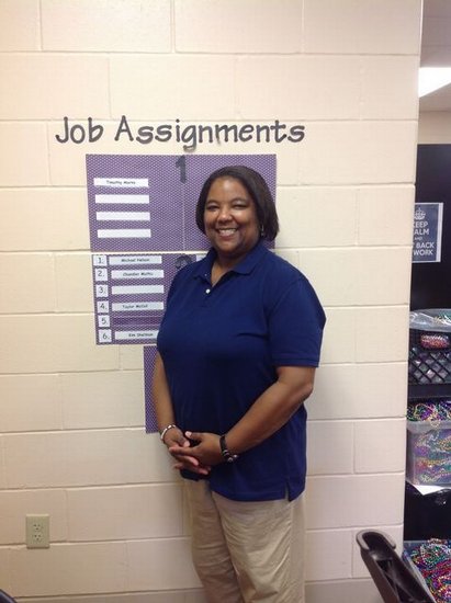 Ms. Normal Cunningahm, our wonderful class paraprofessional!