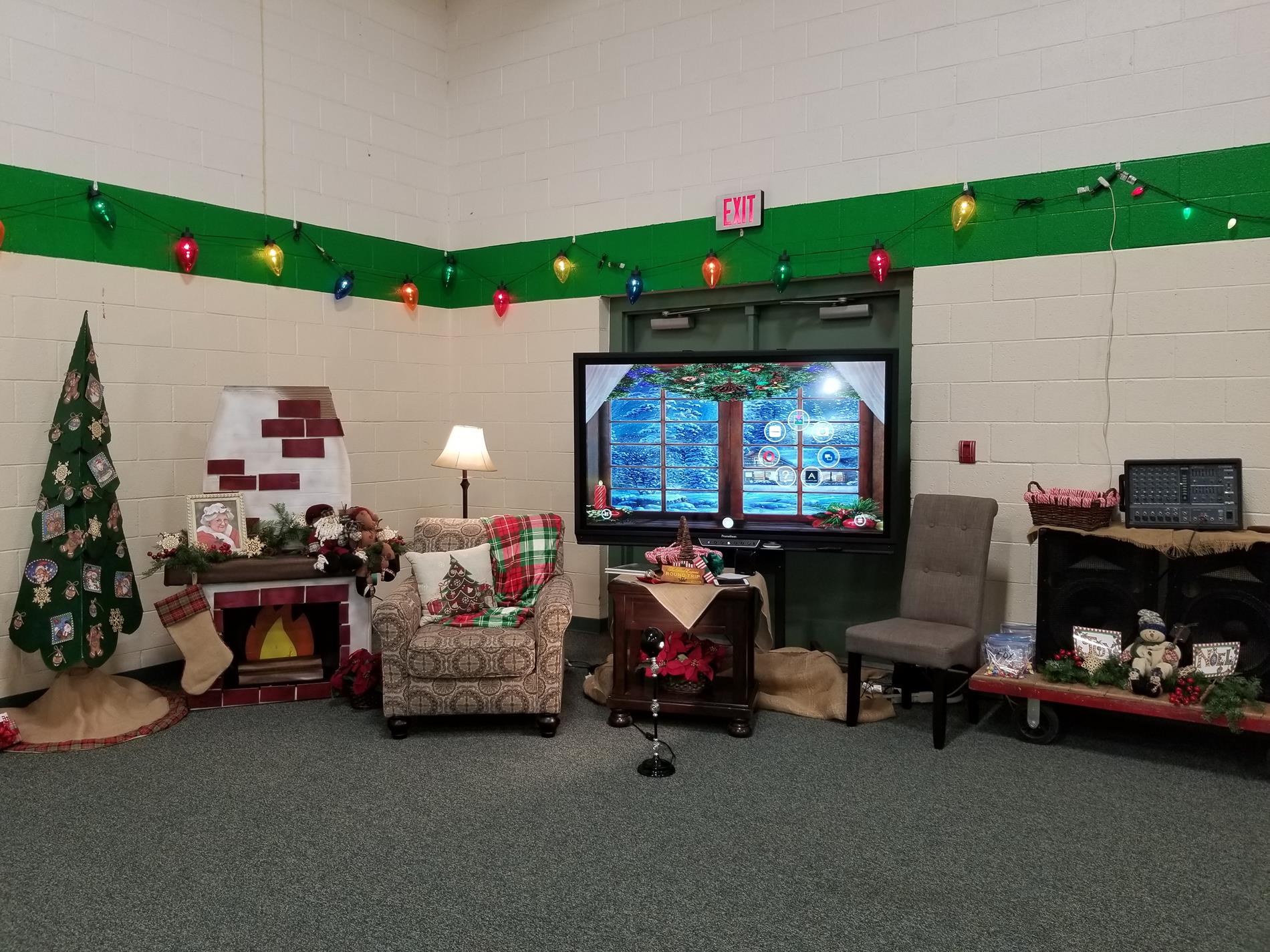 Santa Scene