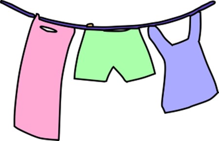 clothes on line