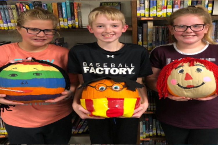 Glen Martin Elementary Pumpkin Contest Winners