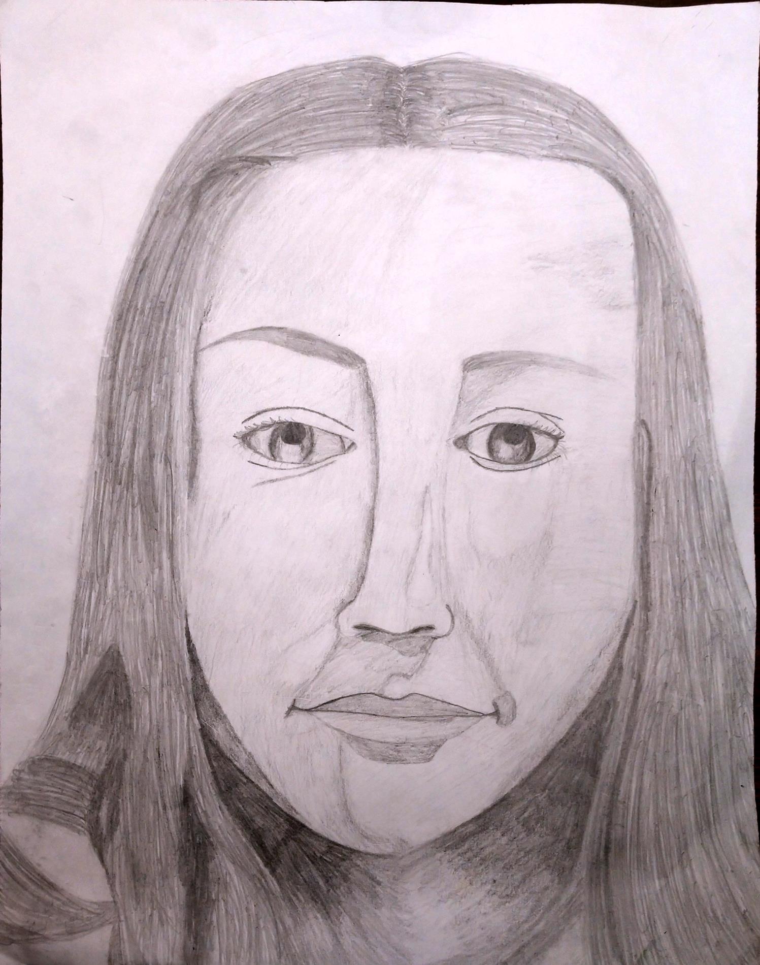 33) Olivia Goolsby - Olivia: Self Portrait - Pencil - 6th Grade 33) Olivia Goolsby - Olivia: Self Portrait - Pencil - 6th Grade