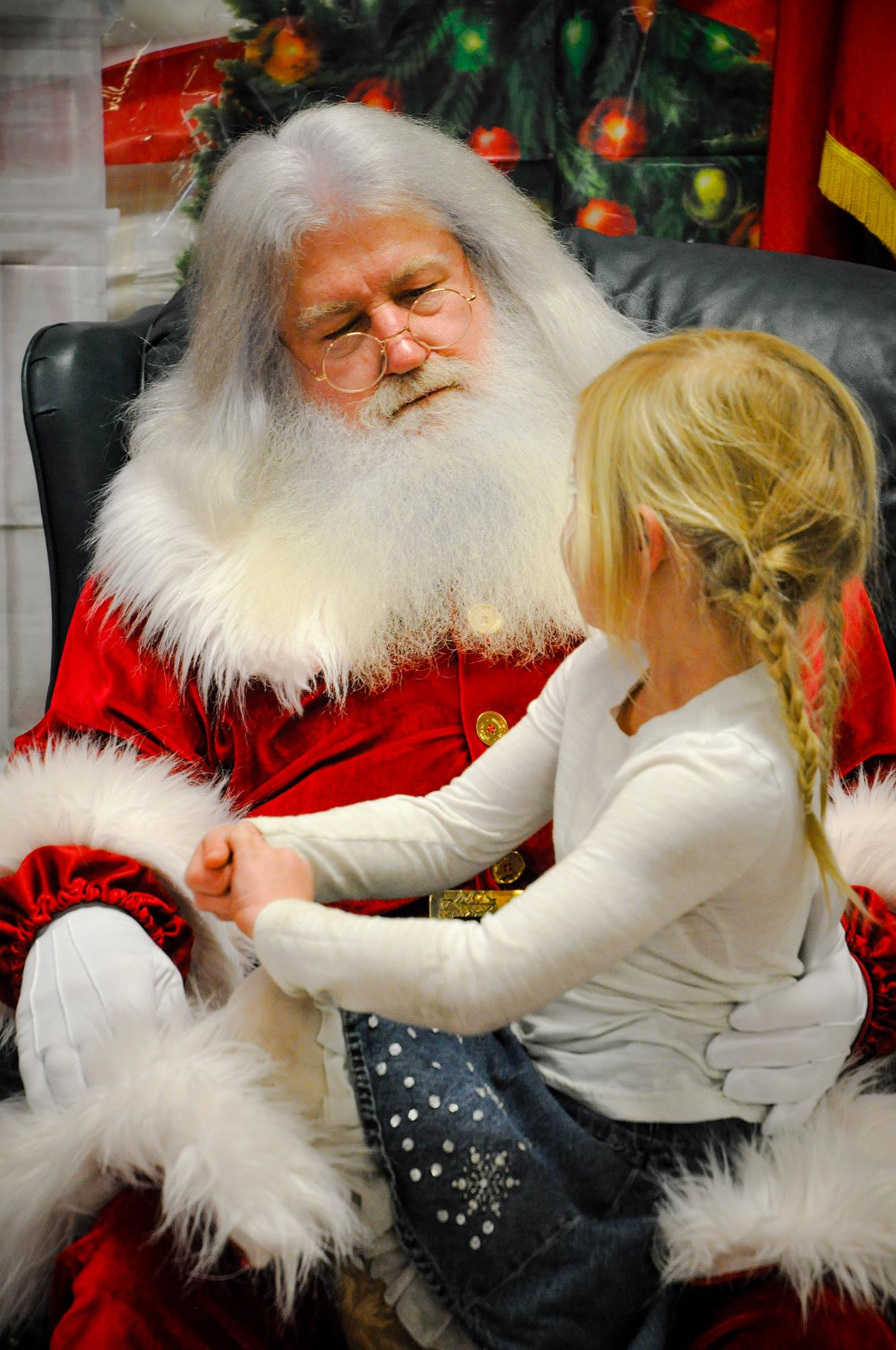 Santa really listens to little ones' wishes