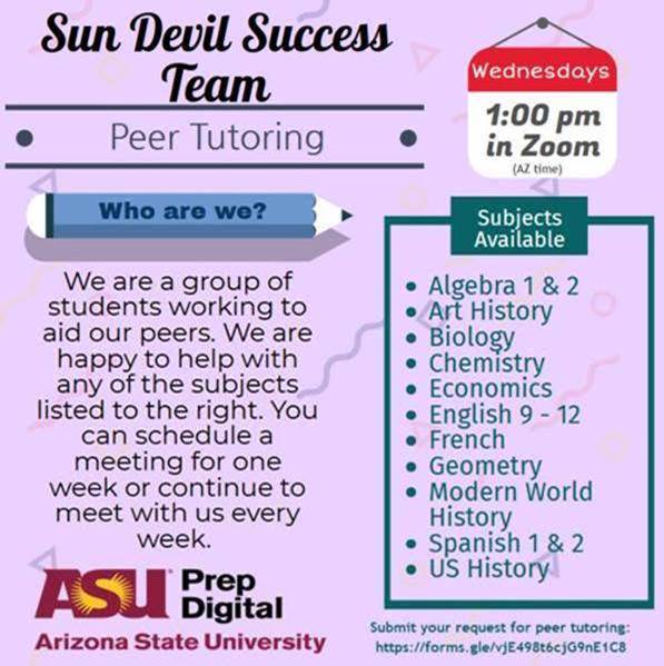 ASU Peer Tutoring