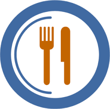 Fork and Knife on a plate
