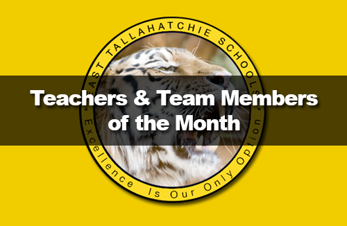 Teachers of the Month