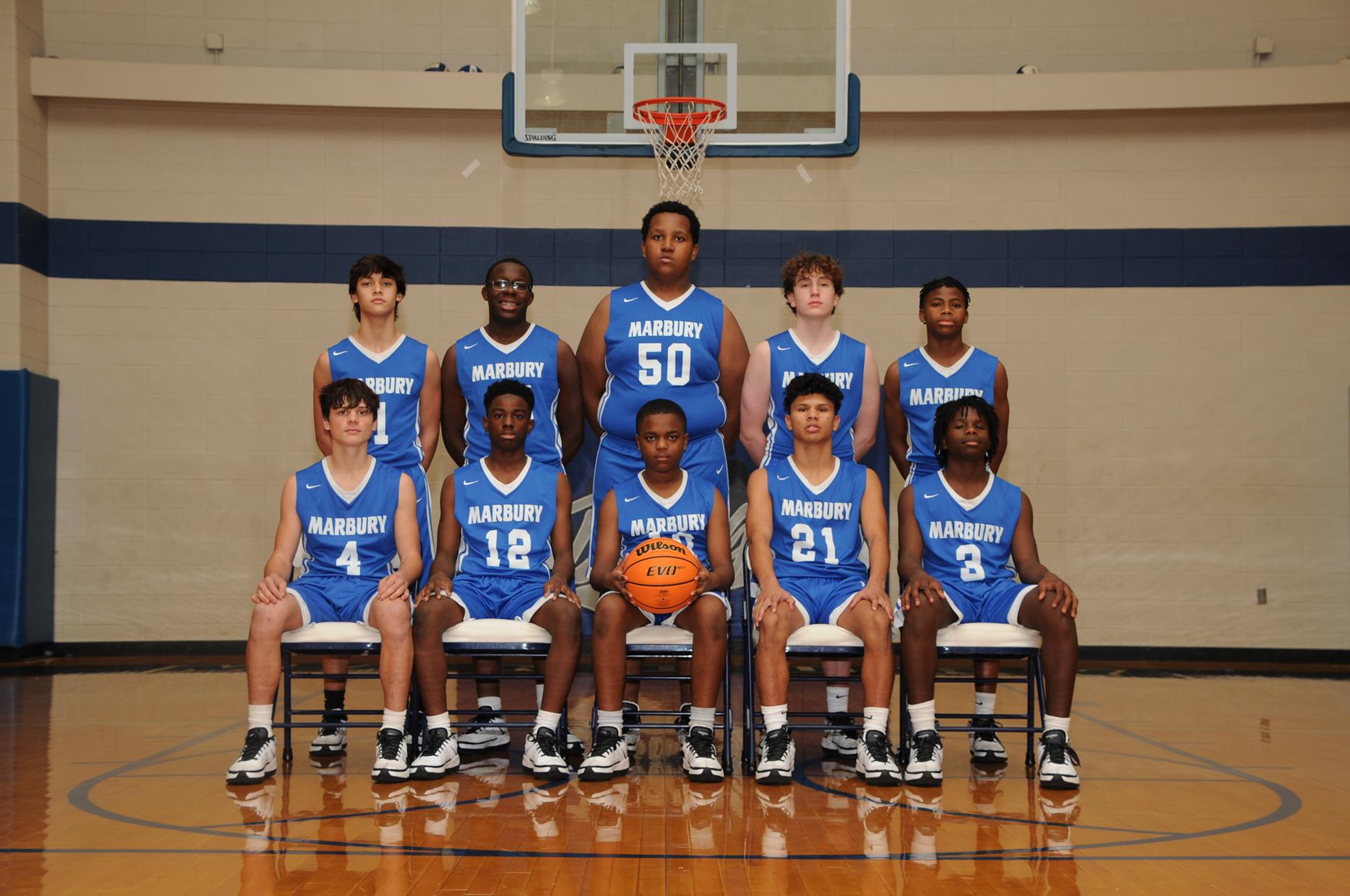 JV Boys Basketball 2020-2021