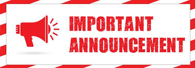 important announcement important announcement