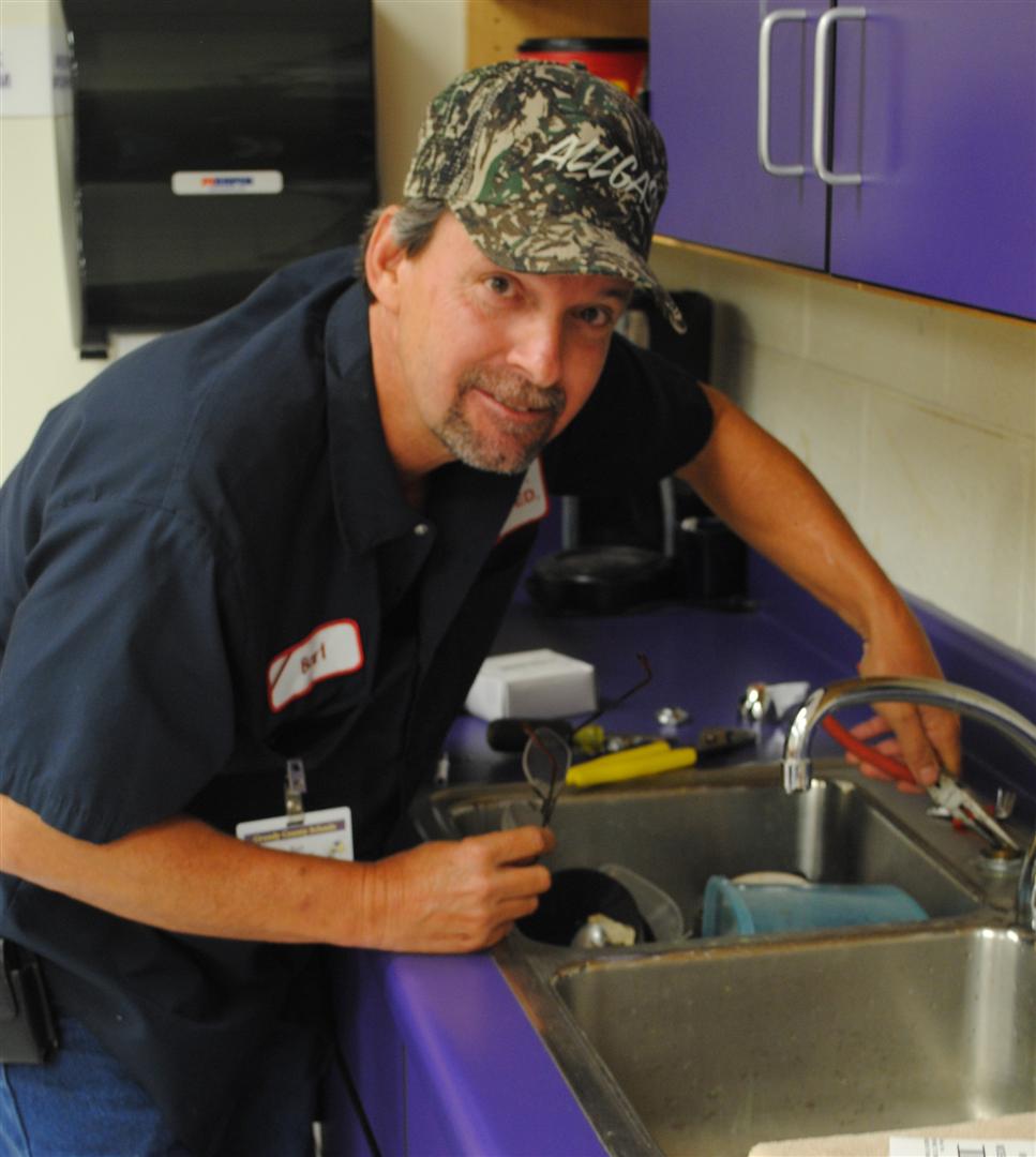 Male maintenance worker Male maintenance worker