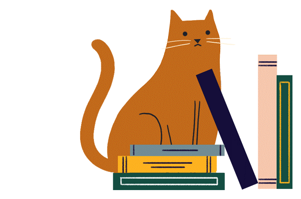 Books Cat