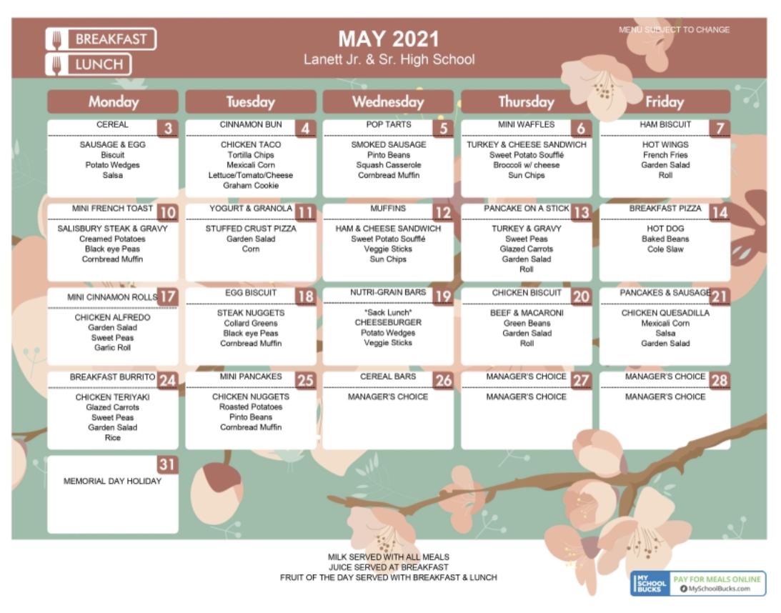 May LHS menu May LHS menu