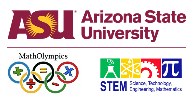 ASU STEM MathOlympics banner