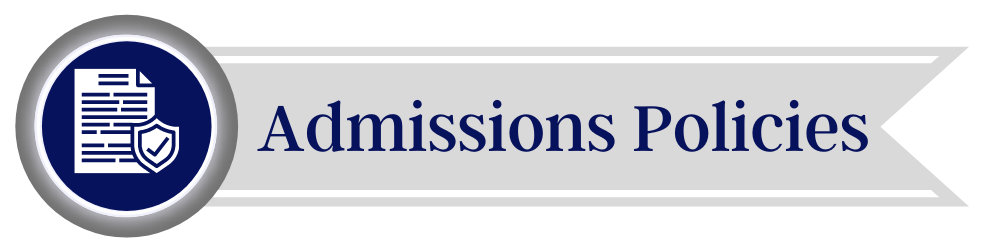 Admissions Policies