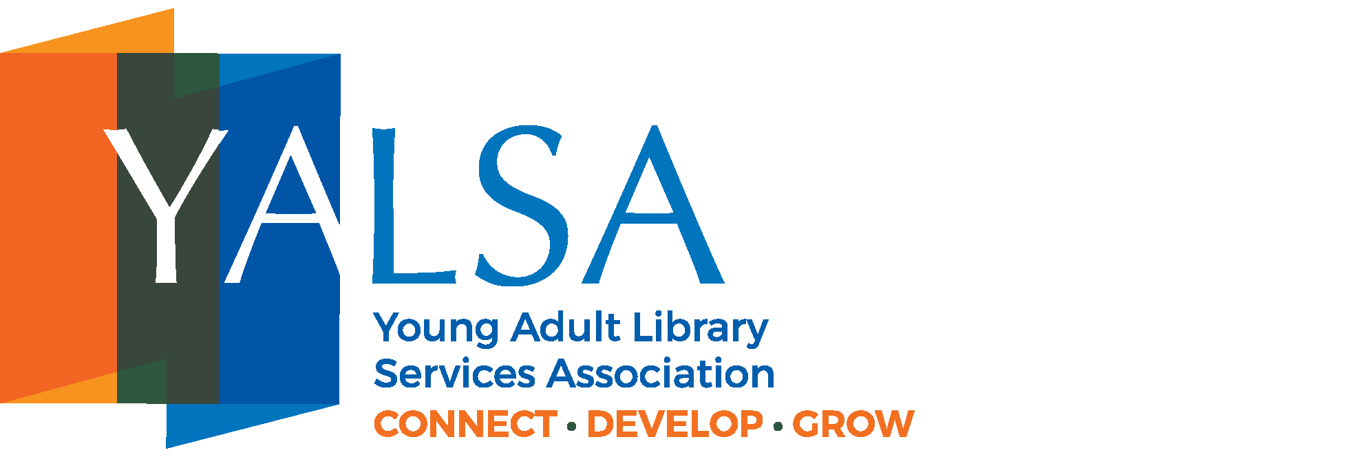 Young Adult Library logo with link to YALSA webpage