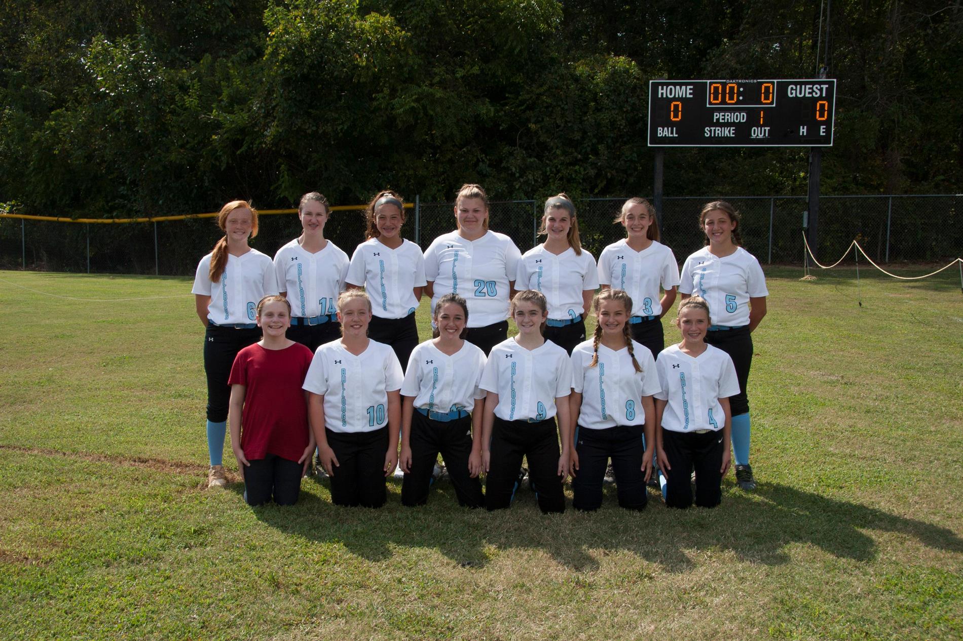 Softball team picture Softball team picture