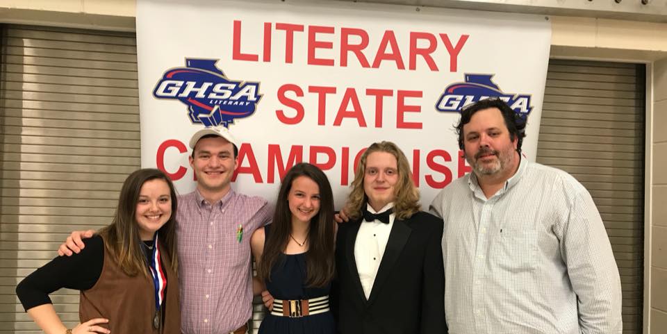Representing at the State Literary Competition for the 2nd year in a row!