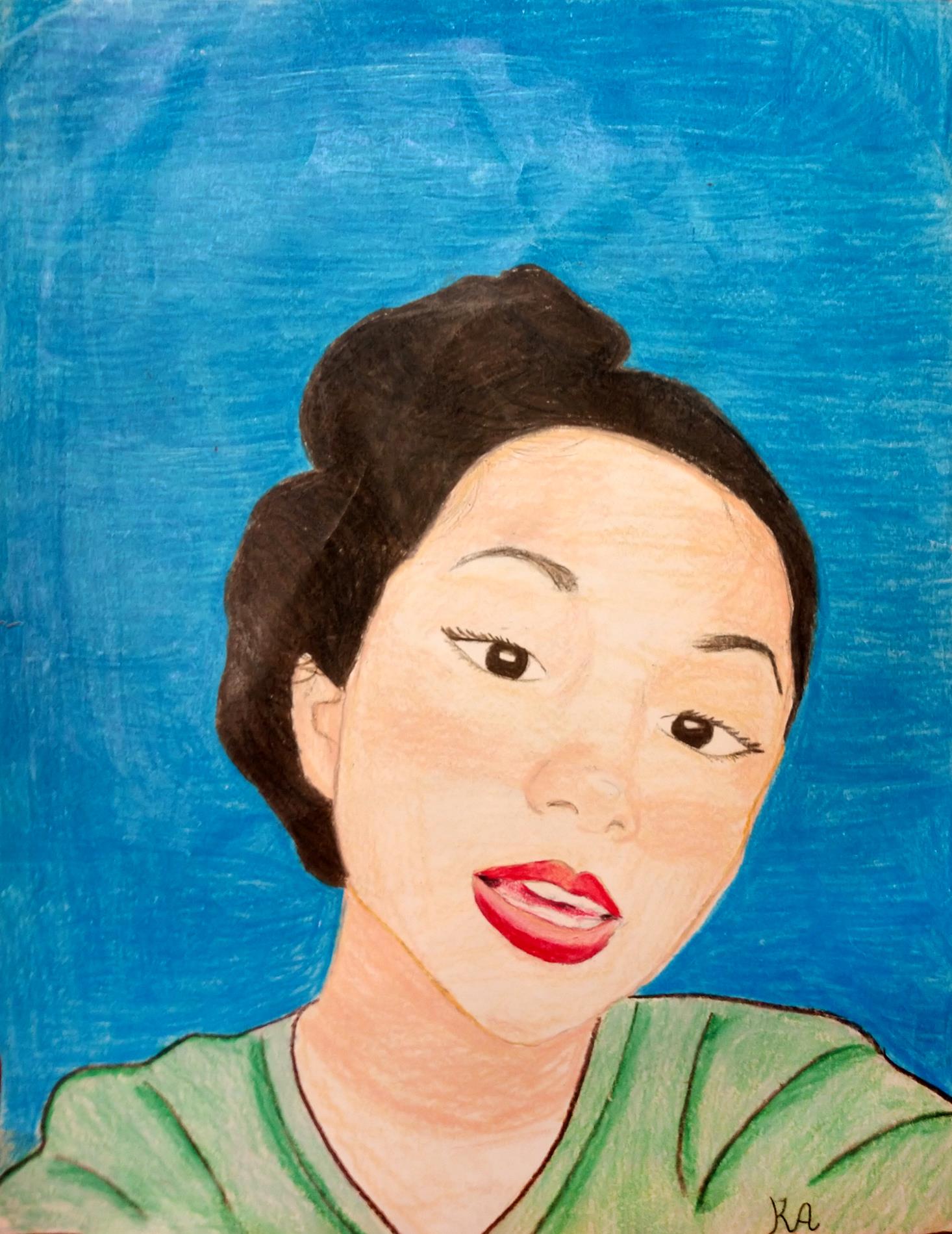21) Kaydence Alvarez - Me - Colored Pencil - 6th Grade 21) Kaydence Alvarez - Me - Colored Pencil - 6th Grade