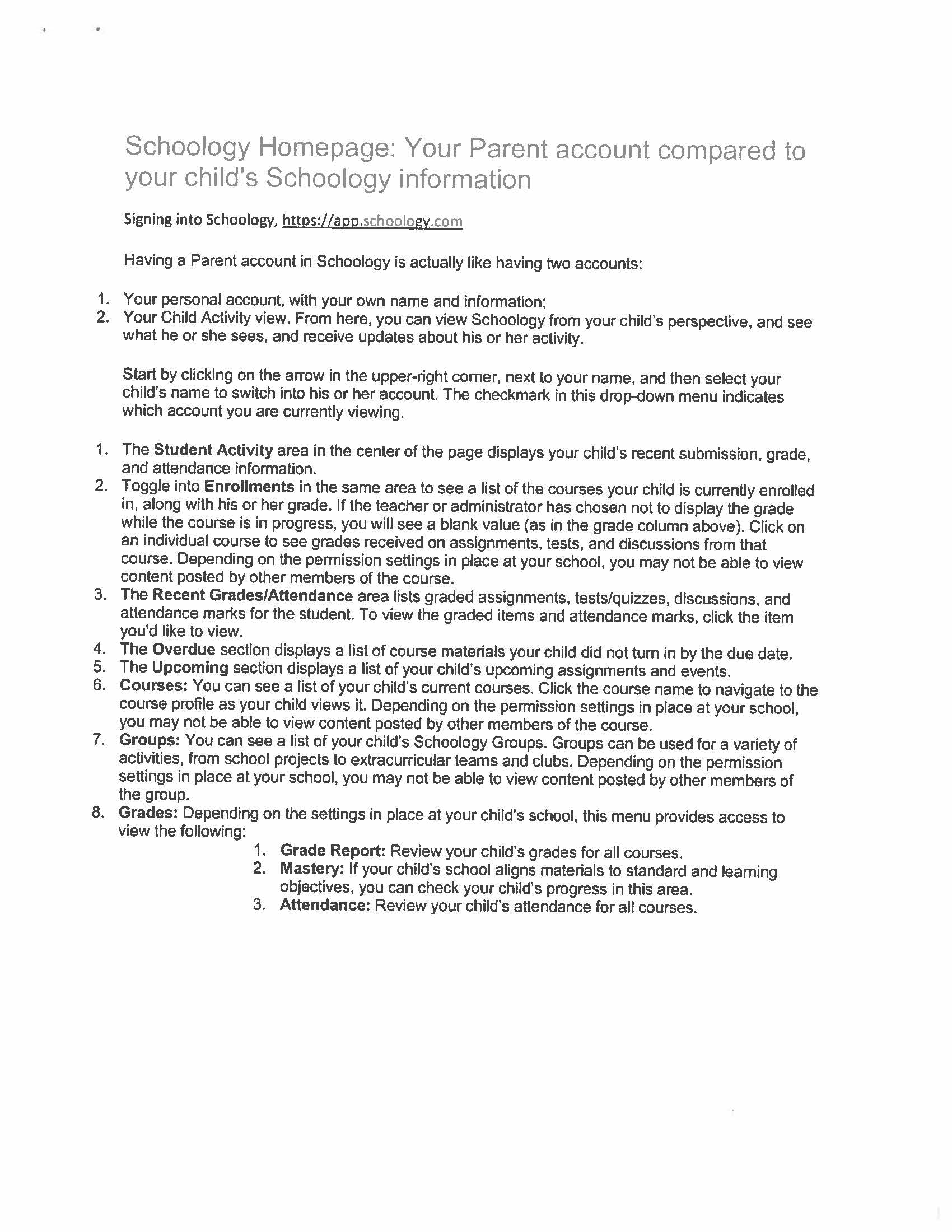 Instructions page 1